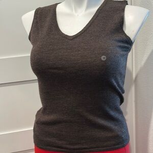 Ann Taylor Brown V-Neck Sweater Vest